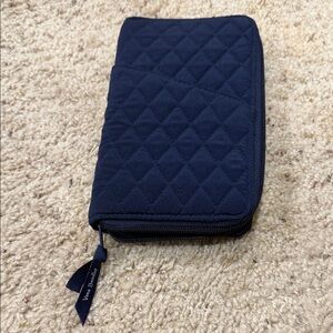 Vera Bradley Quilted Midnight Blue Wallet